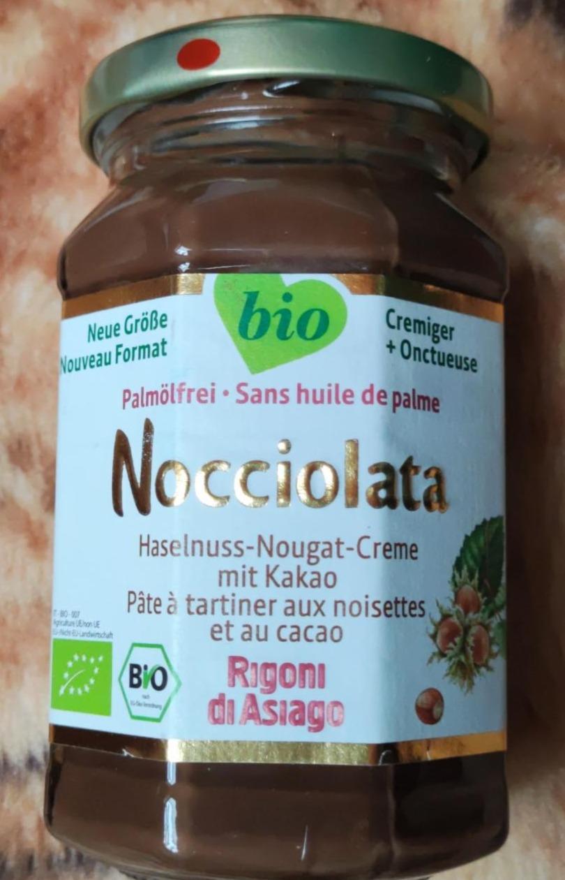 Фото - Паста-какао лесной орех Nocciolata Bio Rigoni di Asiago