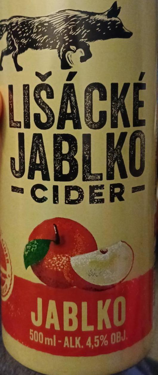 Фото - Cider Lišacké jablko