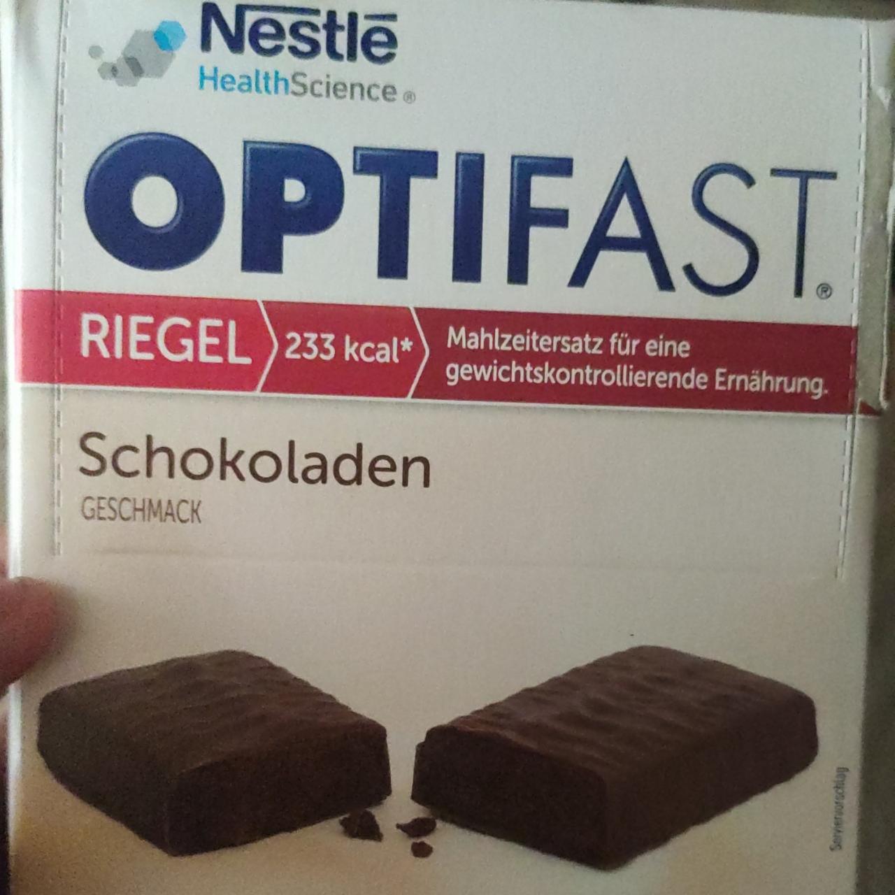 Фото - Optifast Chocolate Protein Bars Nestlé Health Science