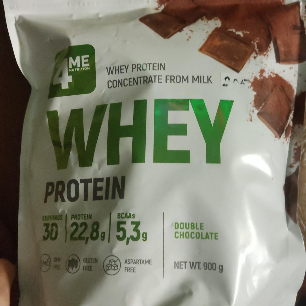 Фото - Протеиновый коктейль двойной шоколад Whey protein double chokolate All4me