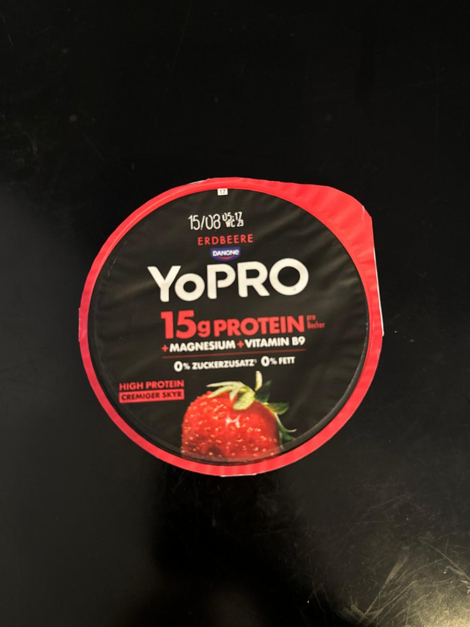 Фото - Yopro 15 g protein erdbeere Danone