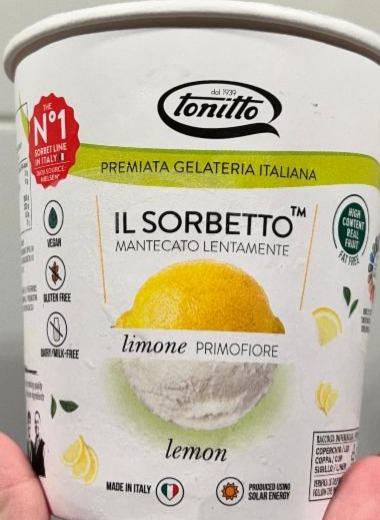 Фото - IL sorbetto lemon Tonitto