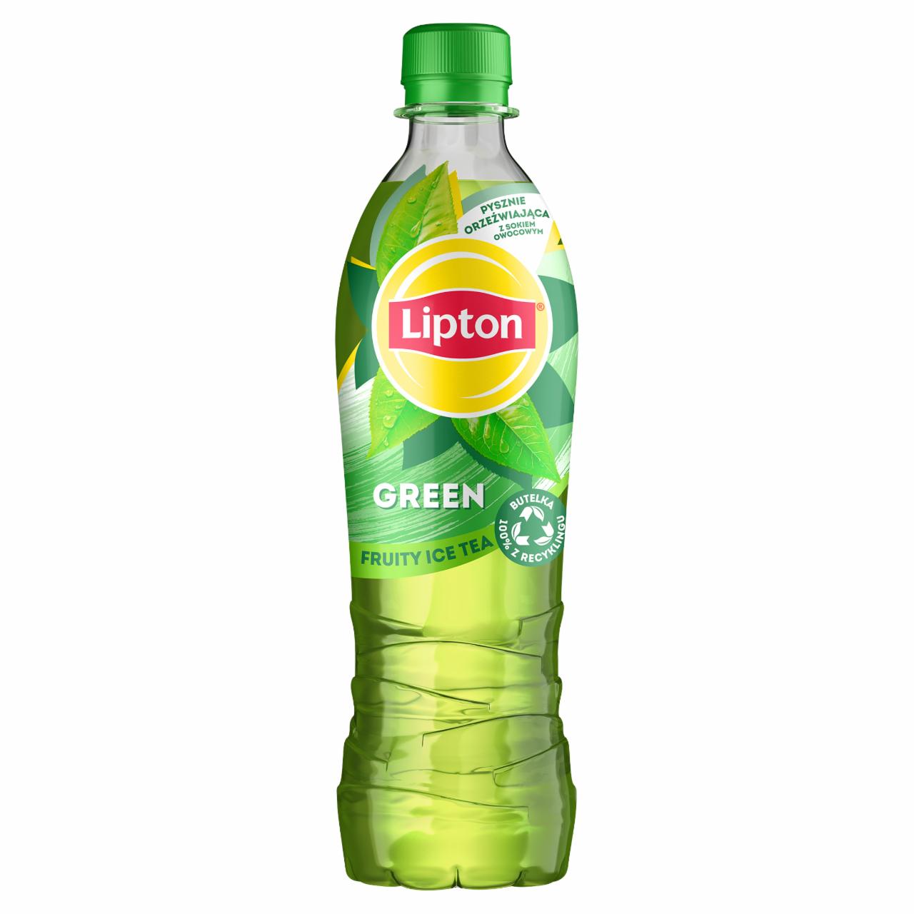 Фото - зелёный чай фруктовый Lipton