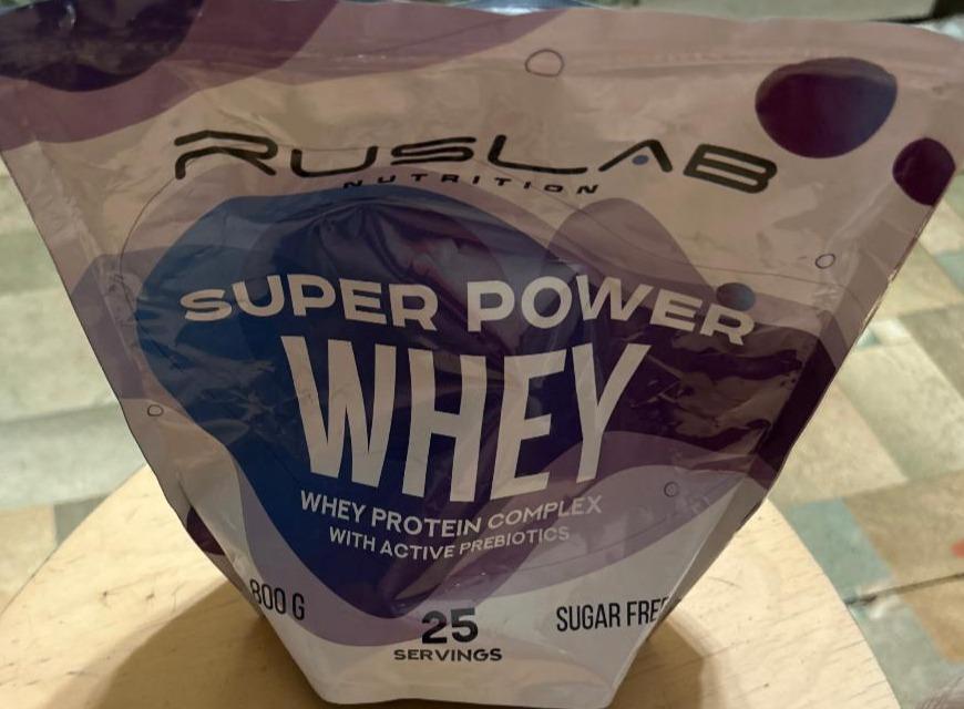 Фото - Super power whey RusLab Nutrition