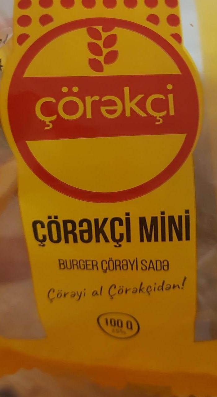 Фото - Mini burger çörəyi sadə Çörəkçi