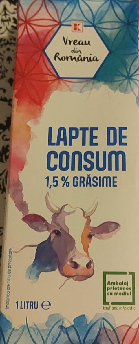 Фото - Lapte de consum 1.5% grasime Vreau din România