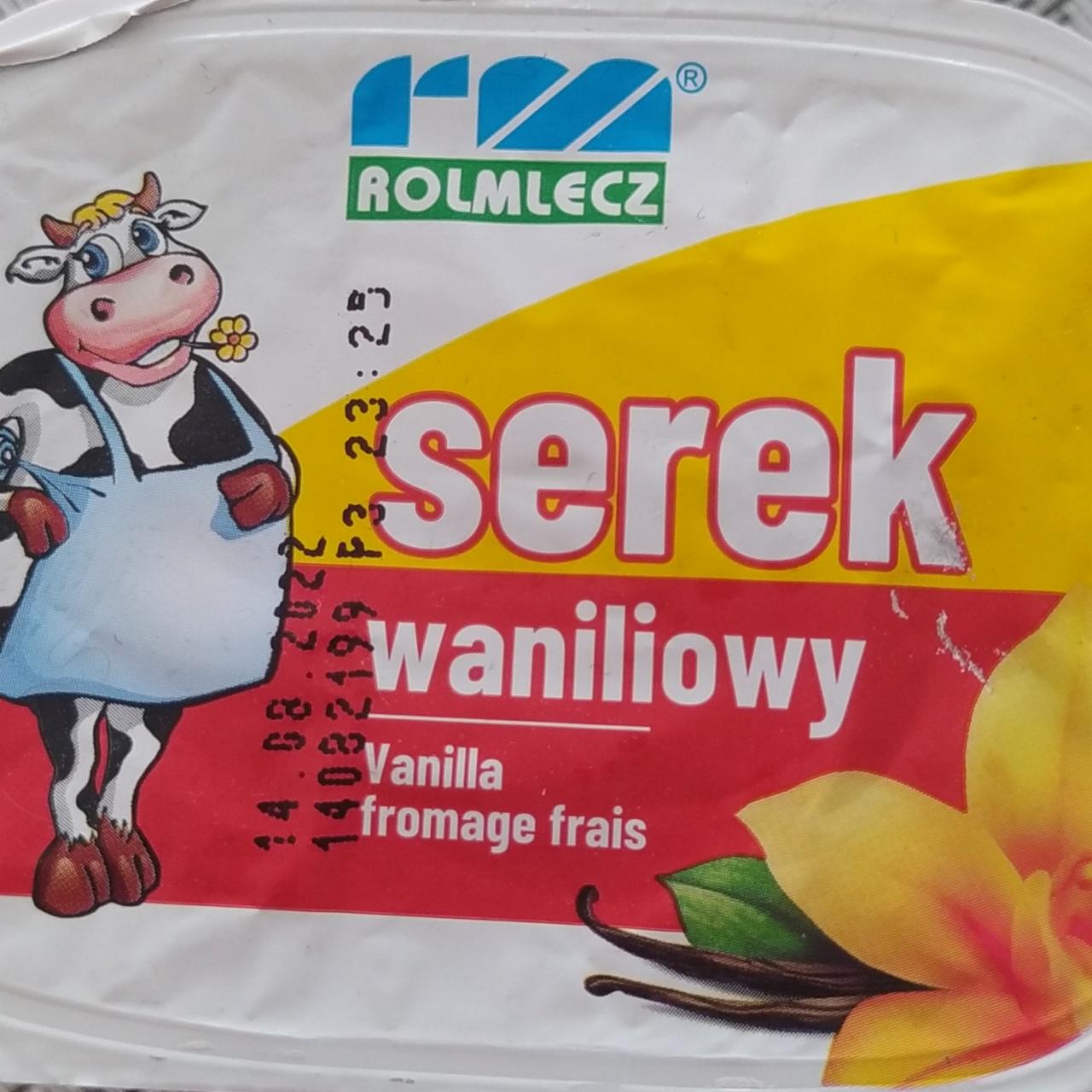 Фото - Serek waniliowy Mlekpol Rolmlecz