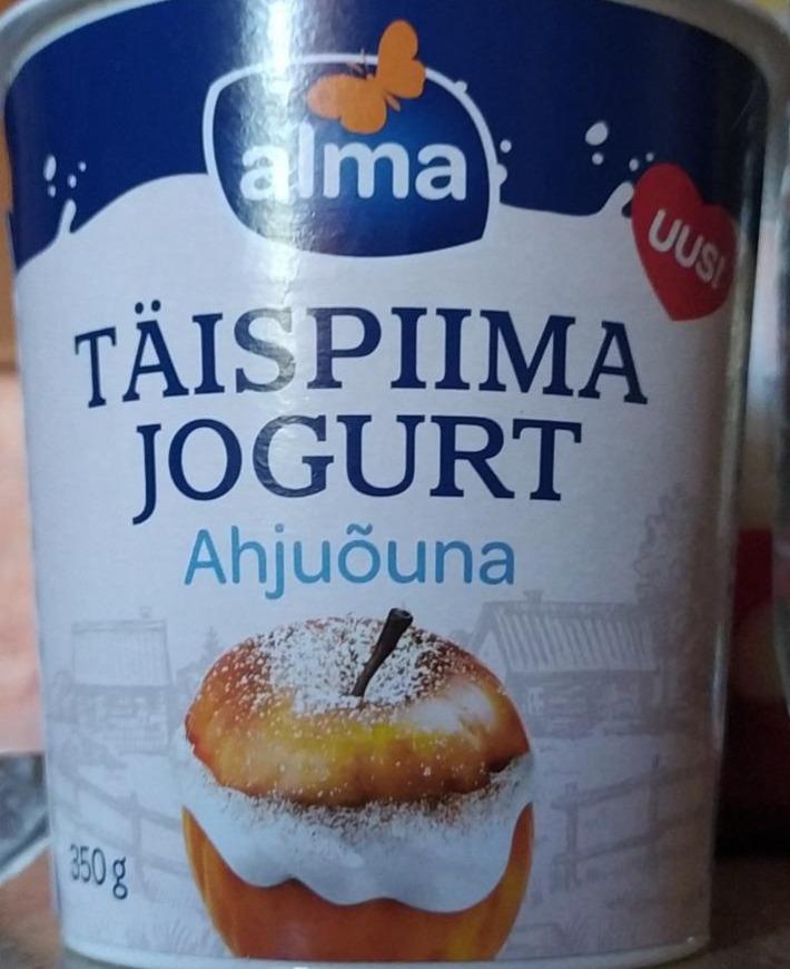 Фото - Täispiima jogurt ahjuõuna Alma