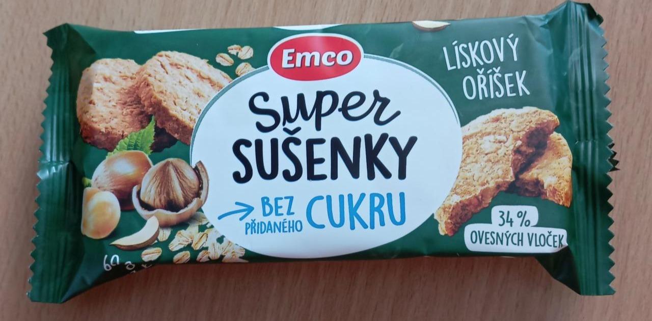 Фото - Super sušenky bez cukru lískový oříšek Emco