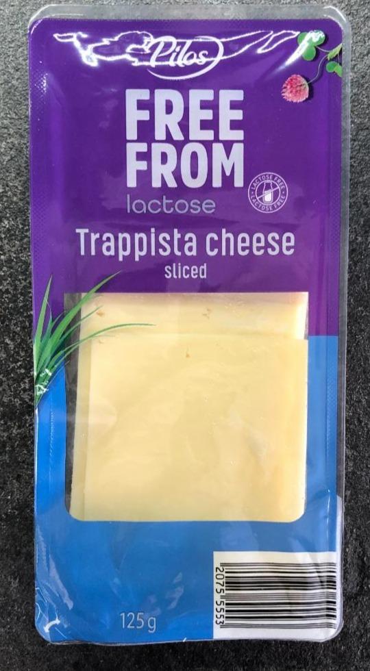 Фото - Trappista cheese slicad free from lactose Pilos