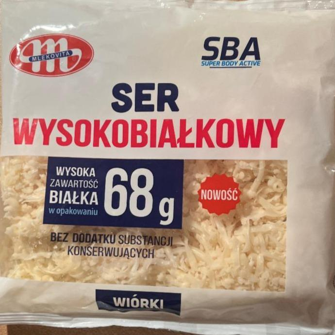 Фото - Ser wysokobiałkowy wiórki Mlekovita