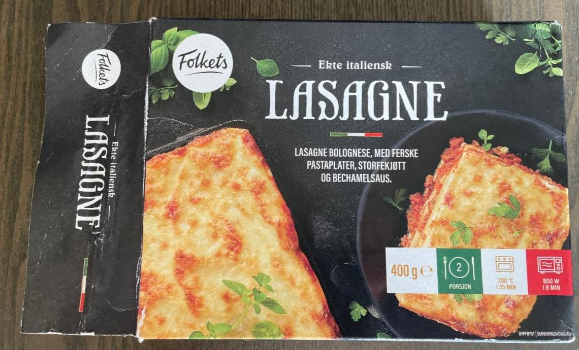 Фото - Lasagne Folkets