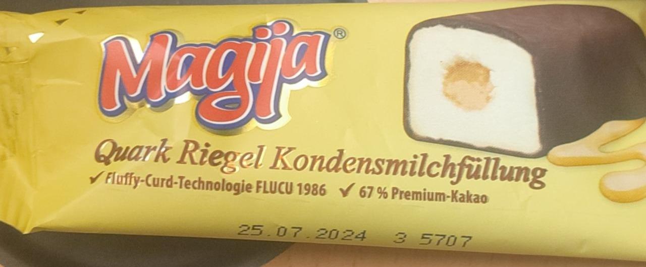 Фото - Quark Riegel Kondensmolchfüllung Magija