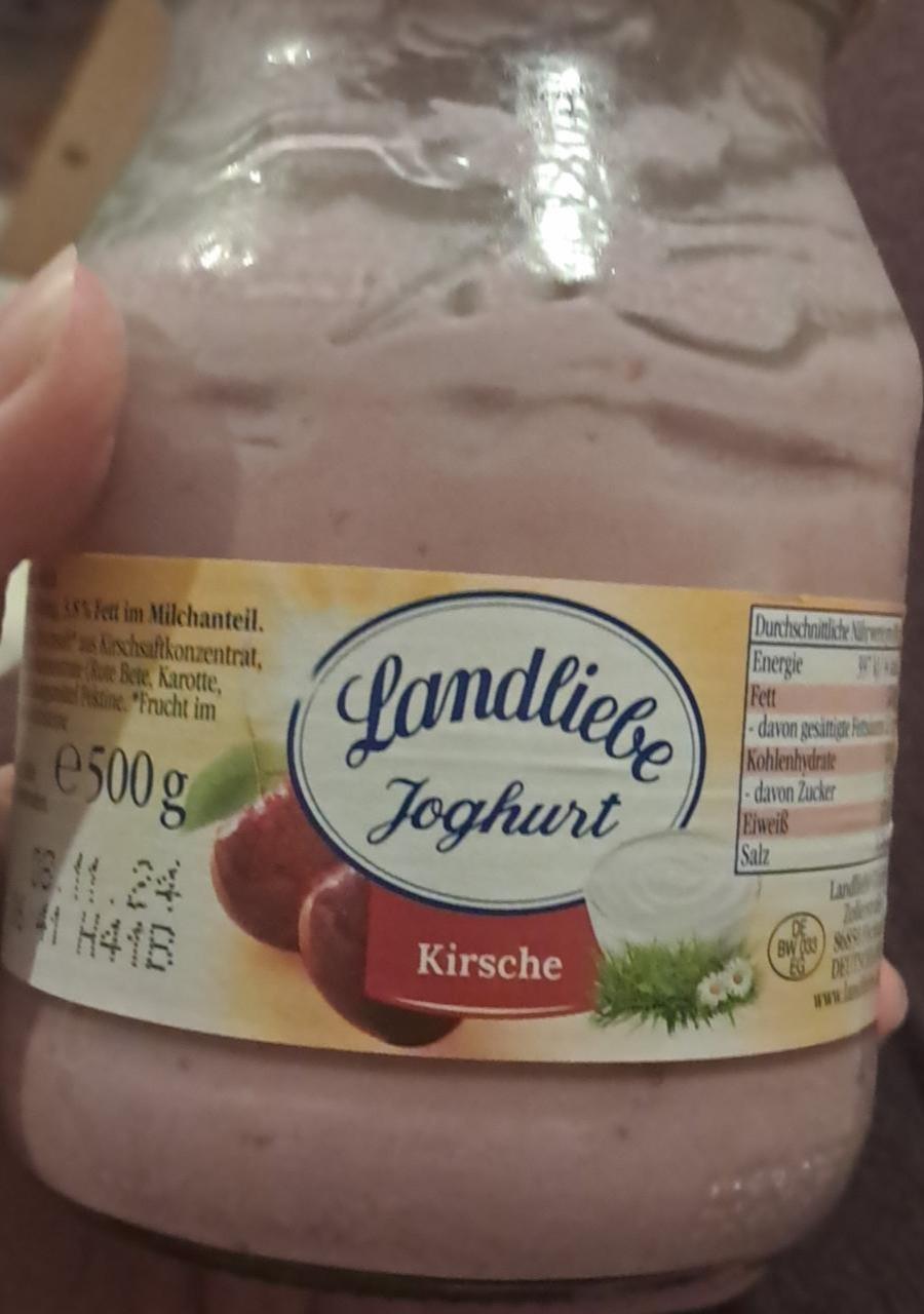 Фото - Joghurt kirsche Landliebe