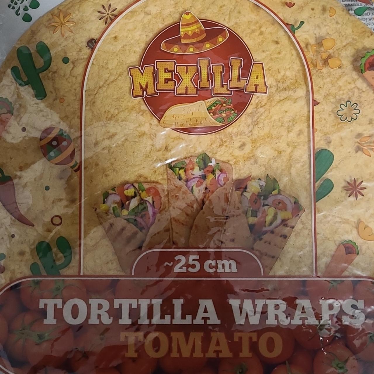 Фото - Лепешки TORTILLA WRAPS TOMATO Mexilla