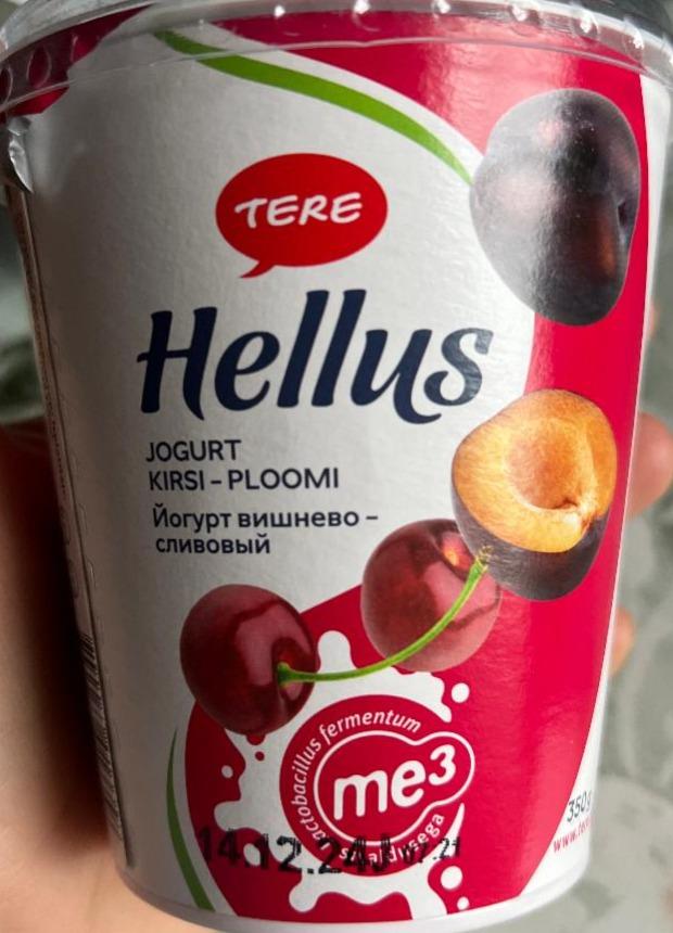 Фото - Hellus jogurt kirsi-ploomi Tere