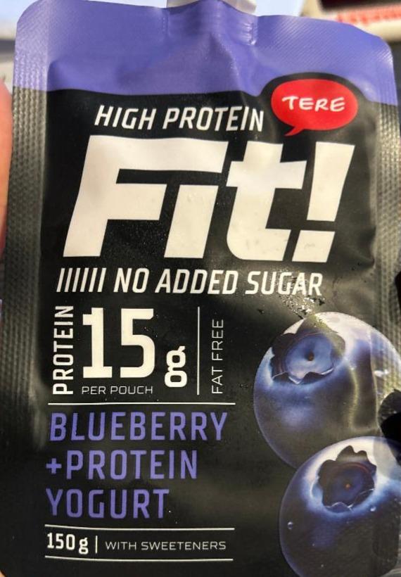 Фото - High protein fit blueberry+protein yogurt Tere