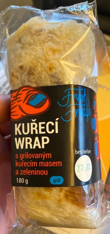 Фото - Kuřecí wrap s grilovaným kuřecím masem a zeleninou Fresh Fridge