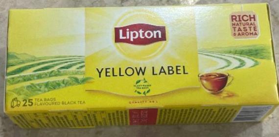 Фото - Yellow label tea Lipton