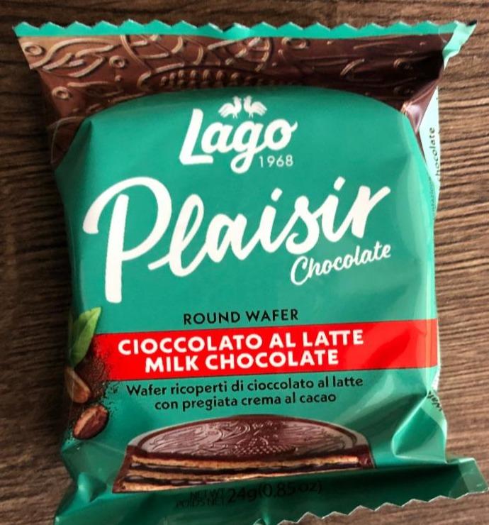 Фото - Pleaisir chocolate cioccolato al latte milk chocolate Gastone Lago