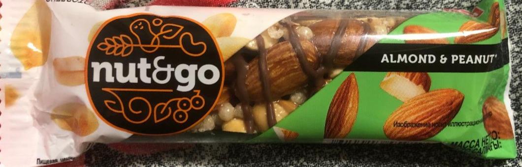 Фото - Bar almond with peanut Nut&go