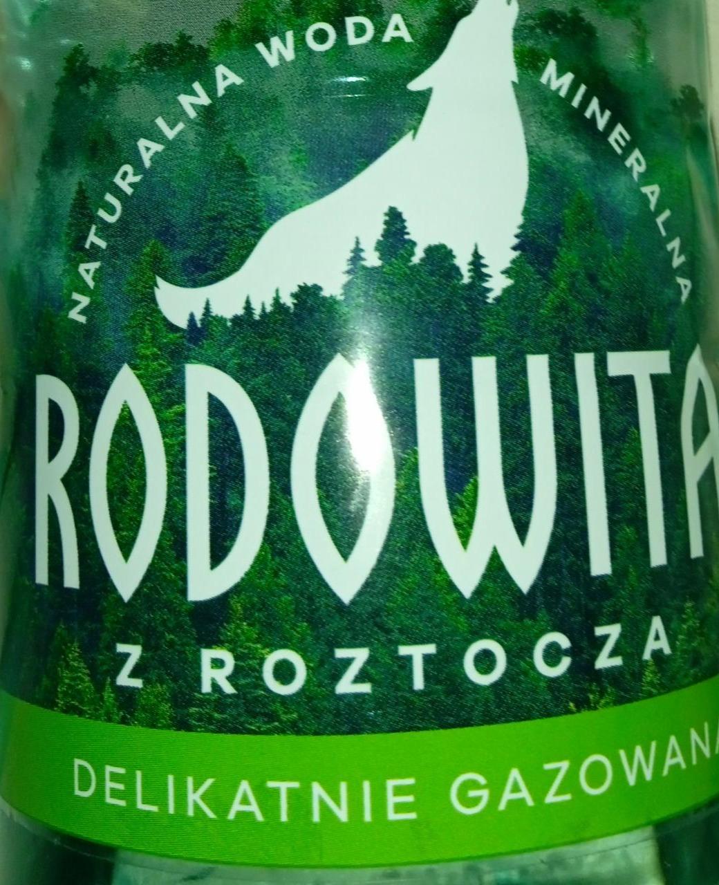 Фото - Woda gazowana z Roztocza Rodowita