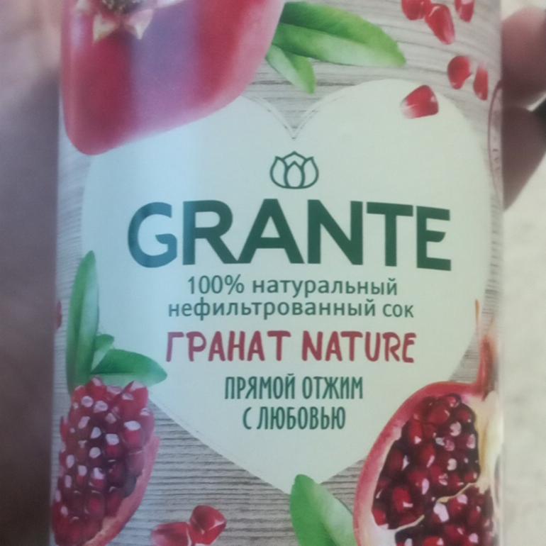 Фото - Сок гранатовый Grante