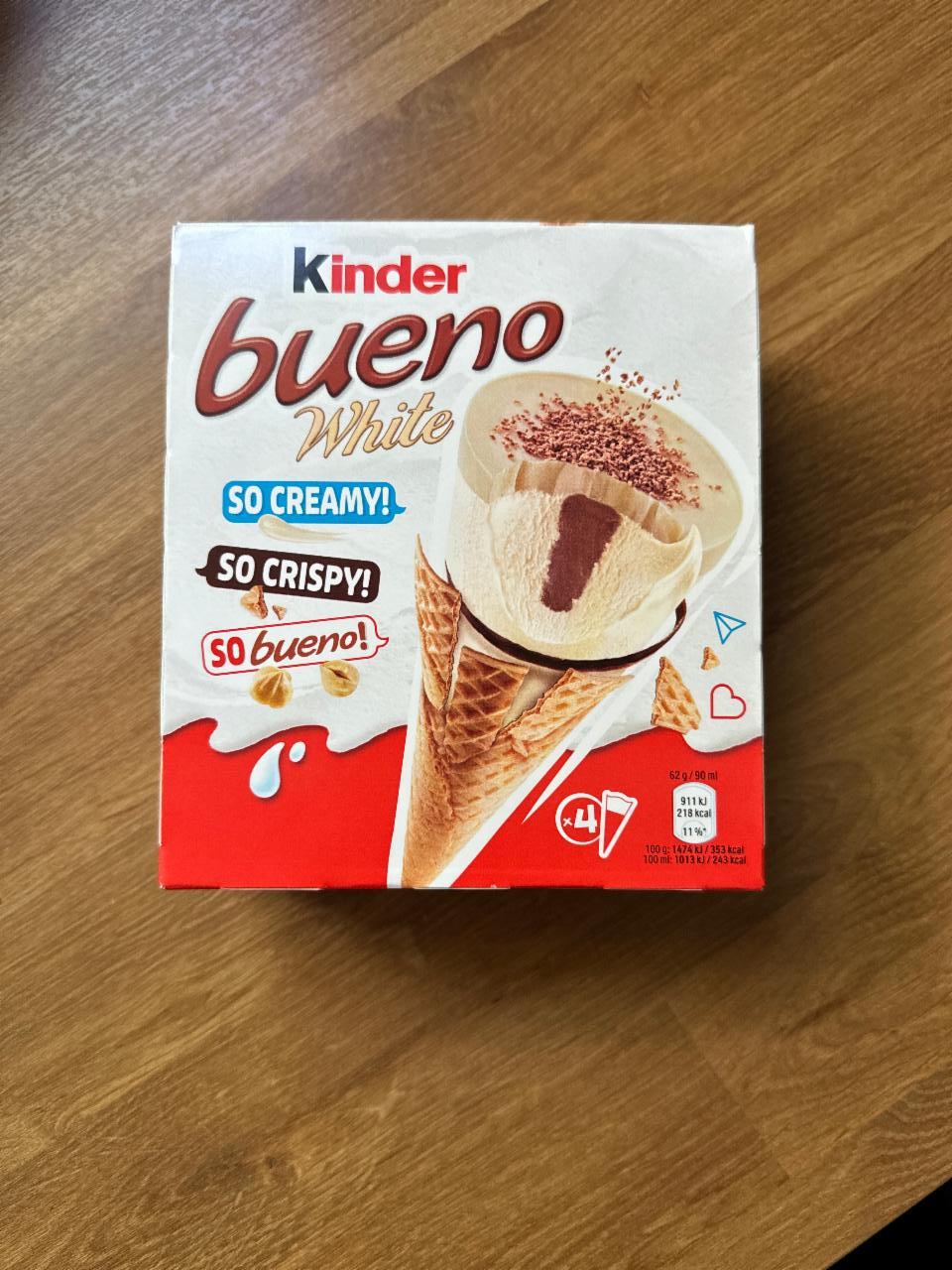 Фото - Bueno White So Creamy So Crispy So Bueno Kinder