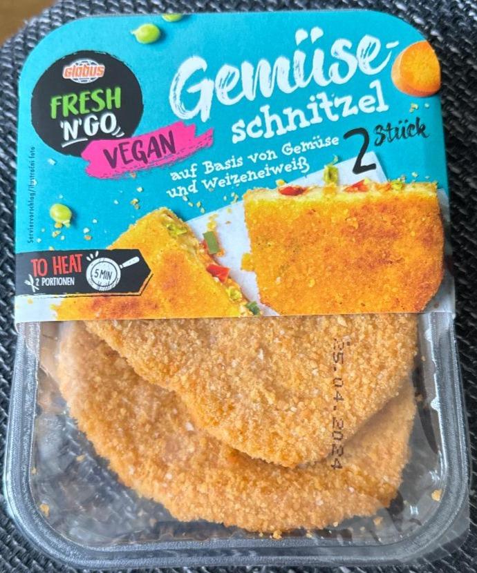 Фото - Gemuse-schnitzel vegan Globus