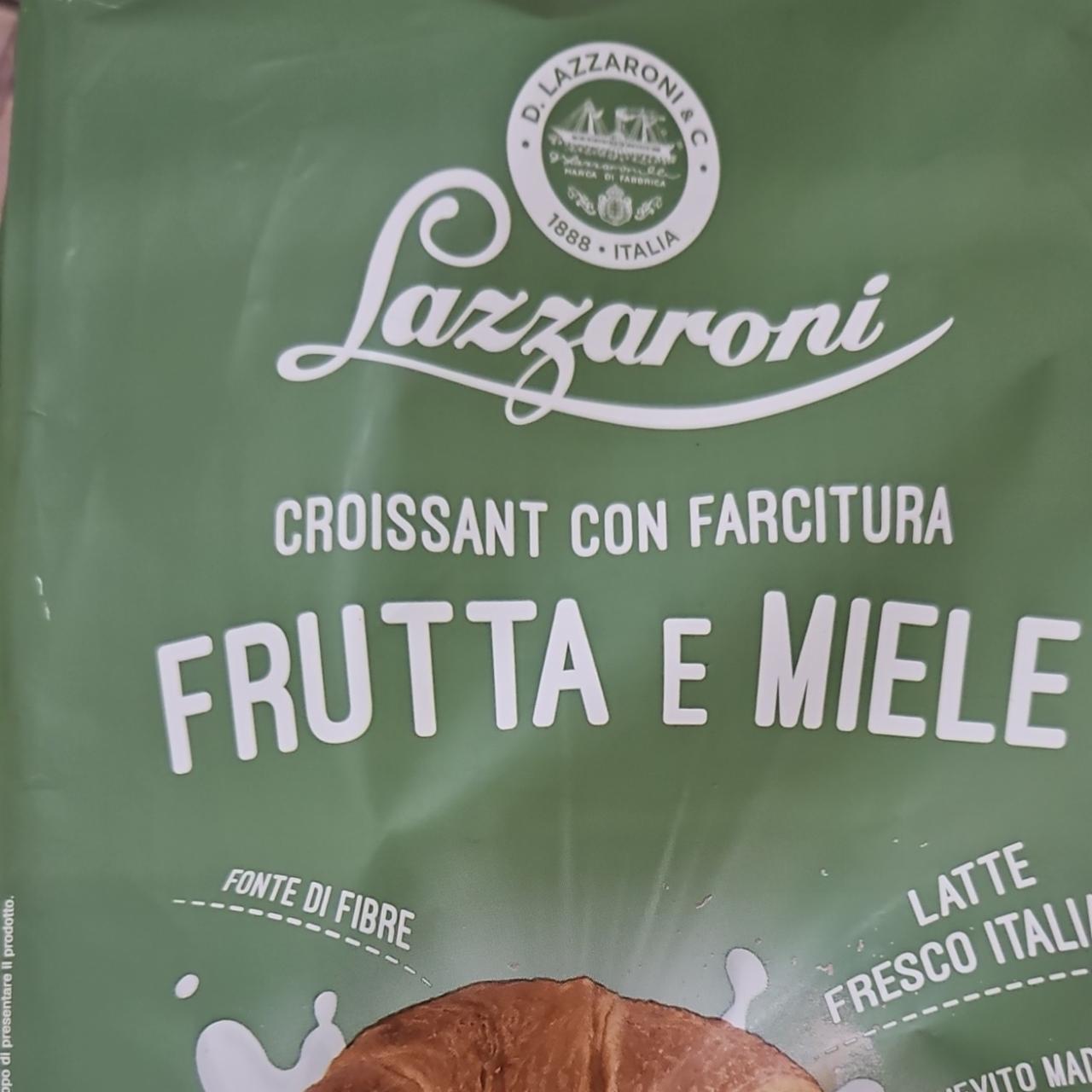 Фото - Croissant con farcitura frutta e miele Lazgaroni