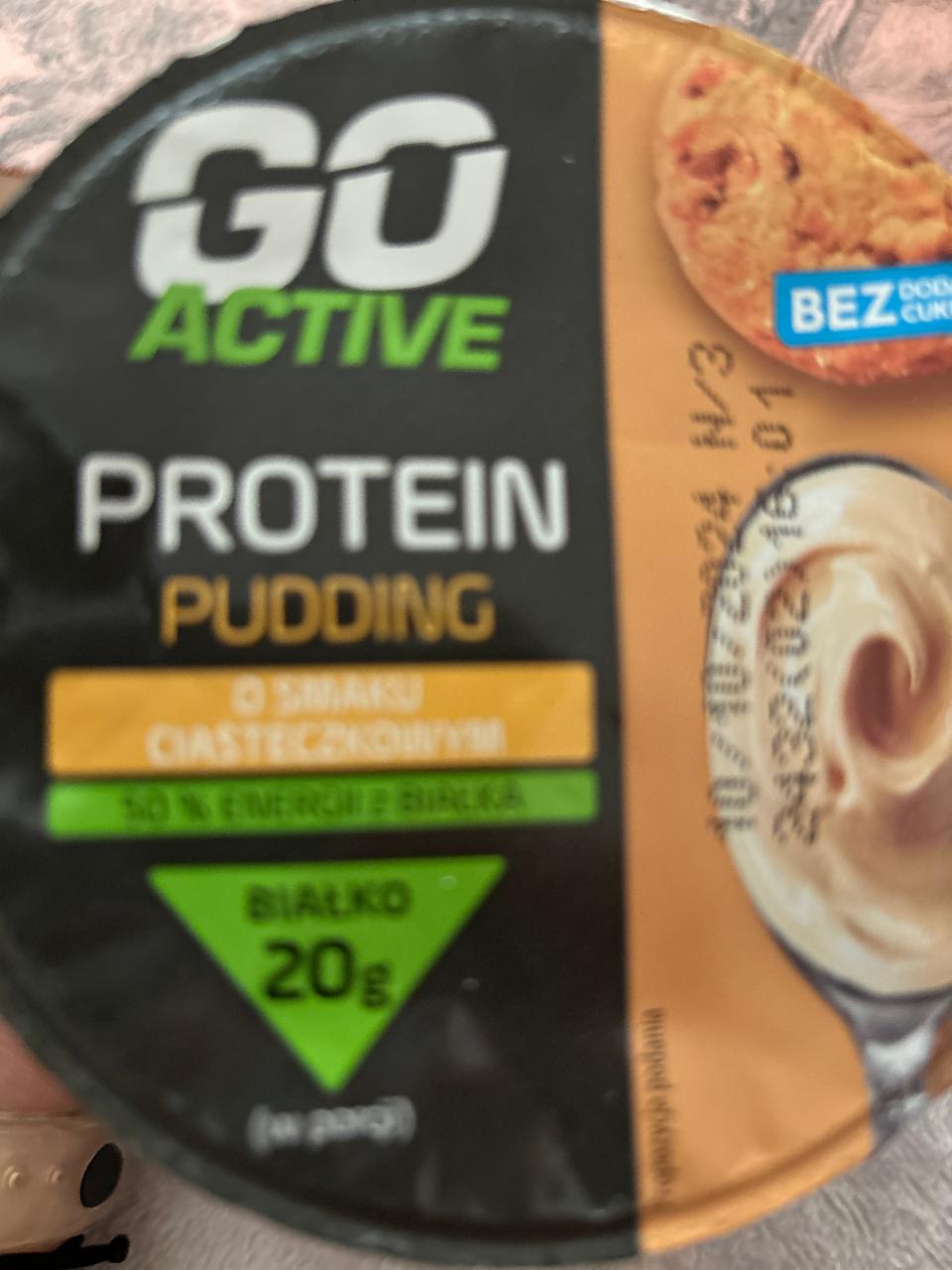 Фото - Protein pudding o smaku ciasteczkowym Go Active