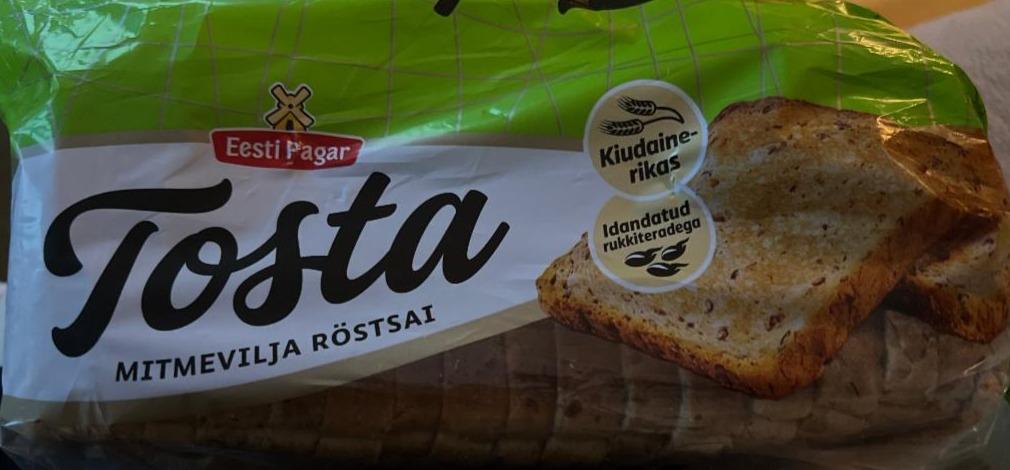 Фото - Tosta mitmevilja röstsai Eesti Pagar