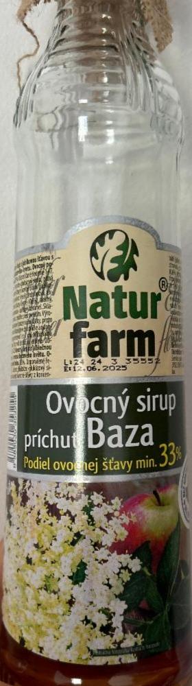 Фото - Ovocny sirup Baza Natur farm