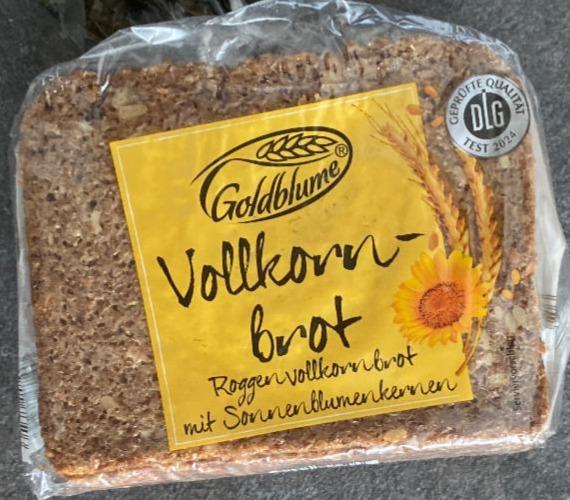 Фото - Vollkorn- brot mit sonnenblumenkernen Goldblume