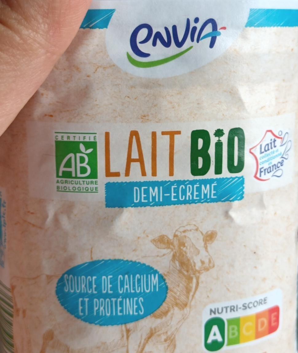 Фото - Lait bio demi-écrasé Envia