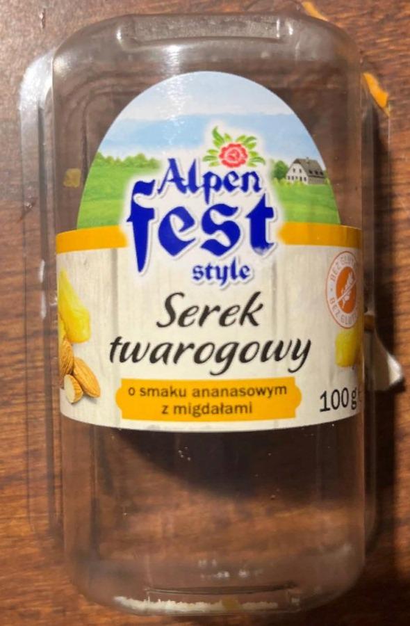 Фото - Serek twarogowy Alpen fest style