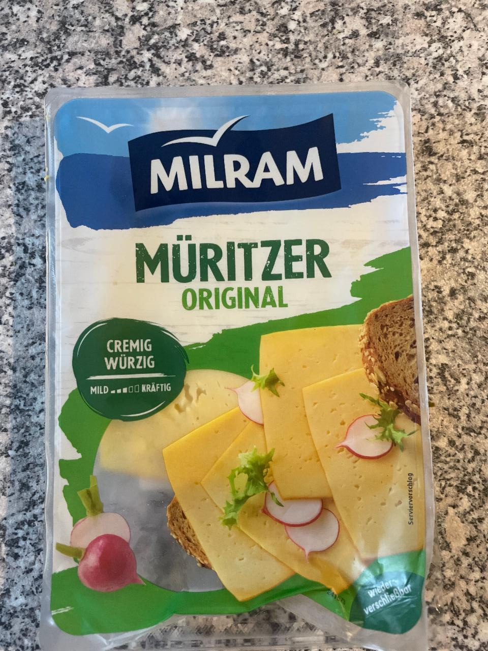 Фото - muritzer сыр безлактозный веганский Milram