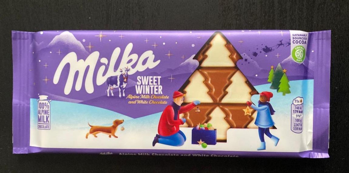 Фото - Шоколад молочный Sweet Winter Alpine Milka