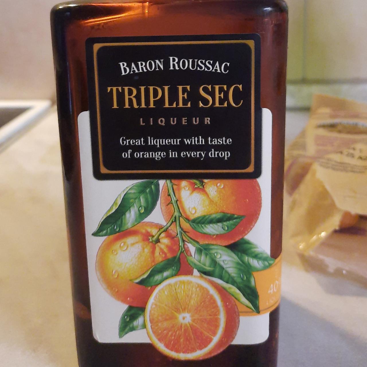 Фото - Ликер крепкий Baron Roussac Triple sec