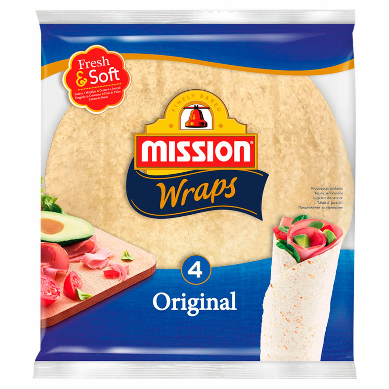 Фото - Тортилья Оригинальная Wraps Original Mission Foods