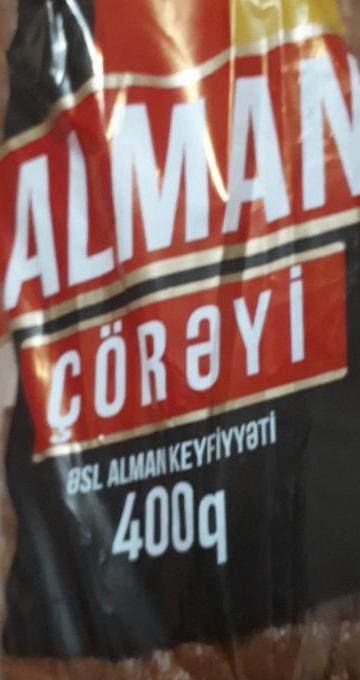 Фото - немецкий хлеб 400гр ALMAN COREYI