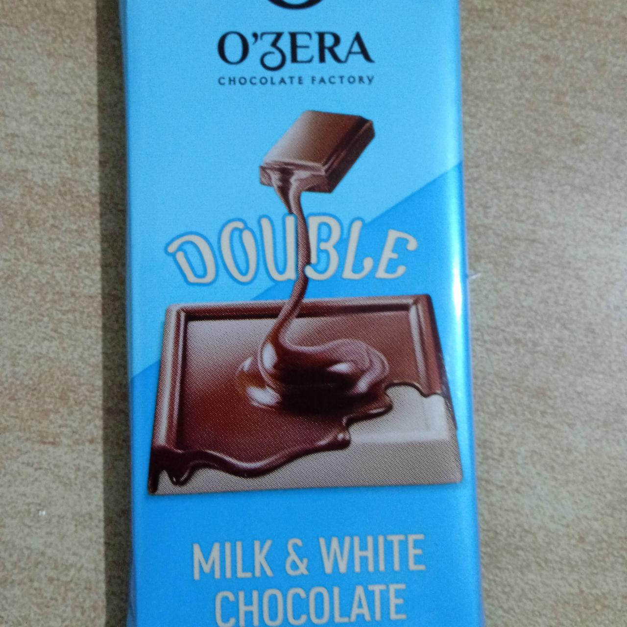 Фото - Шоколад Double Milk&White chocolate O'Zera