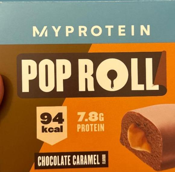 Фото - Pop roll chocolate caramel Myprotein