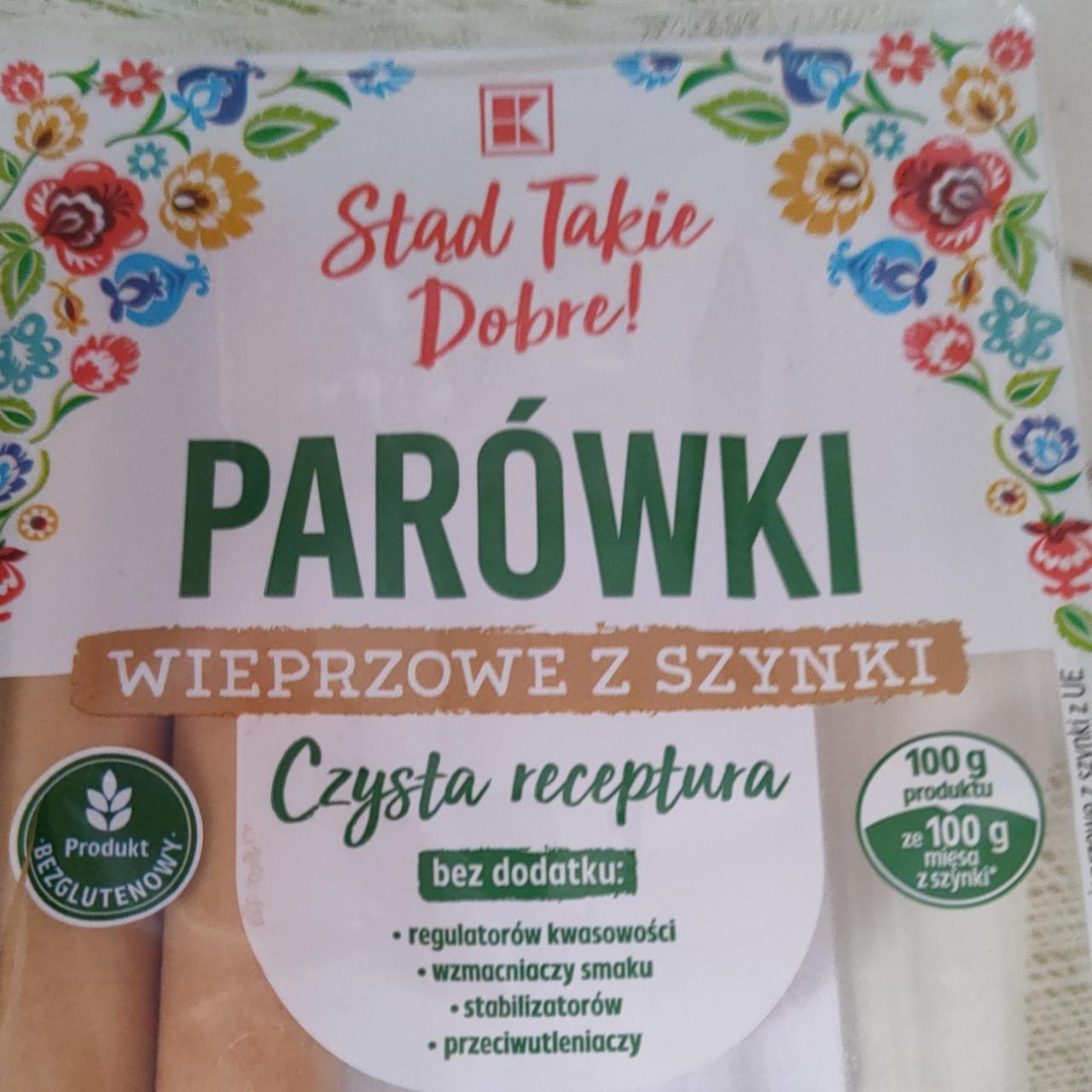 Фото - Parówki wieprzowe z szynki K-Stąd Takie Dobre