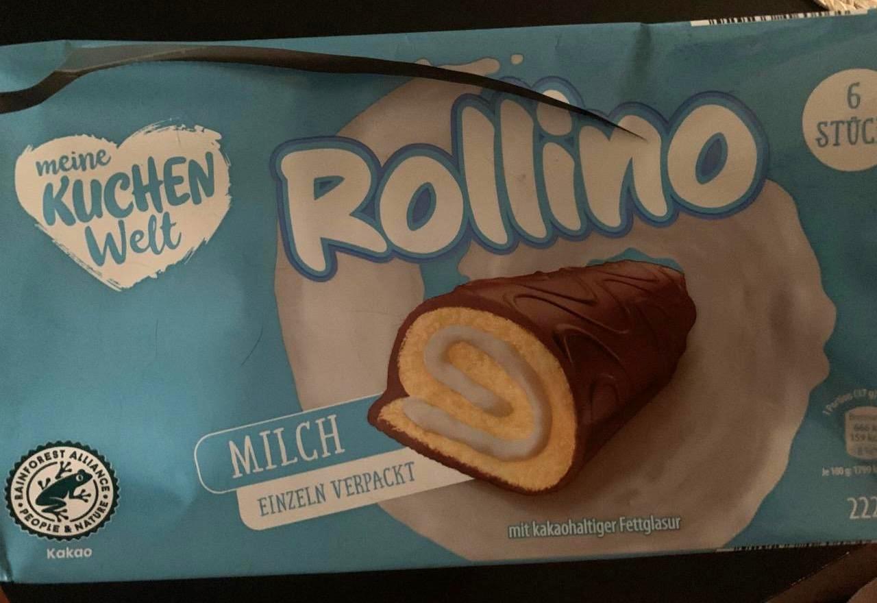 Фото - Rollino milch mit kakaohaltinger Feetglasur Meine Kuchen Welt