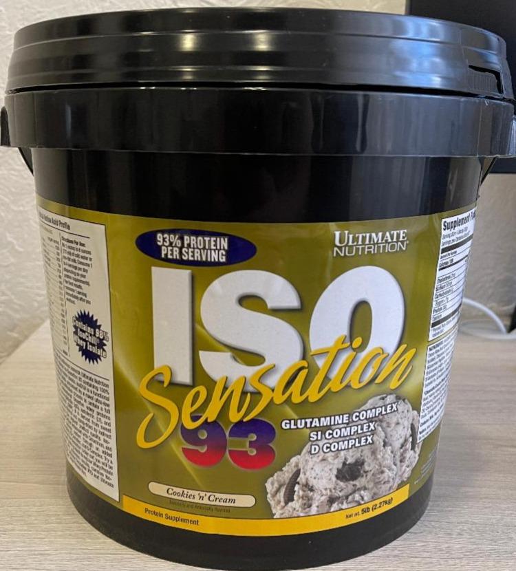 Фото - Iso sensation protein Ultimate Nutrition