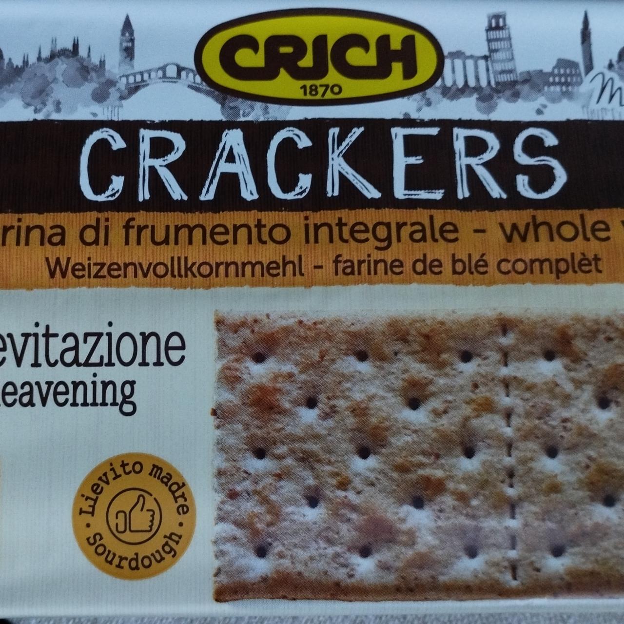 Фото - Crackers whole wheat flour Crich