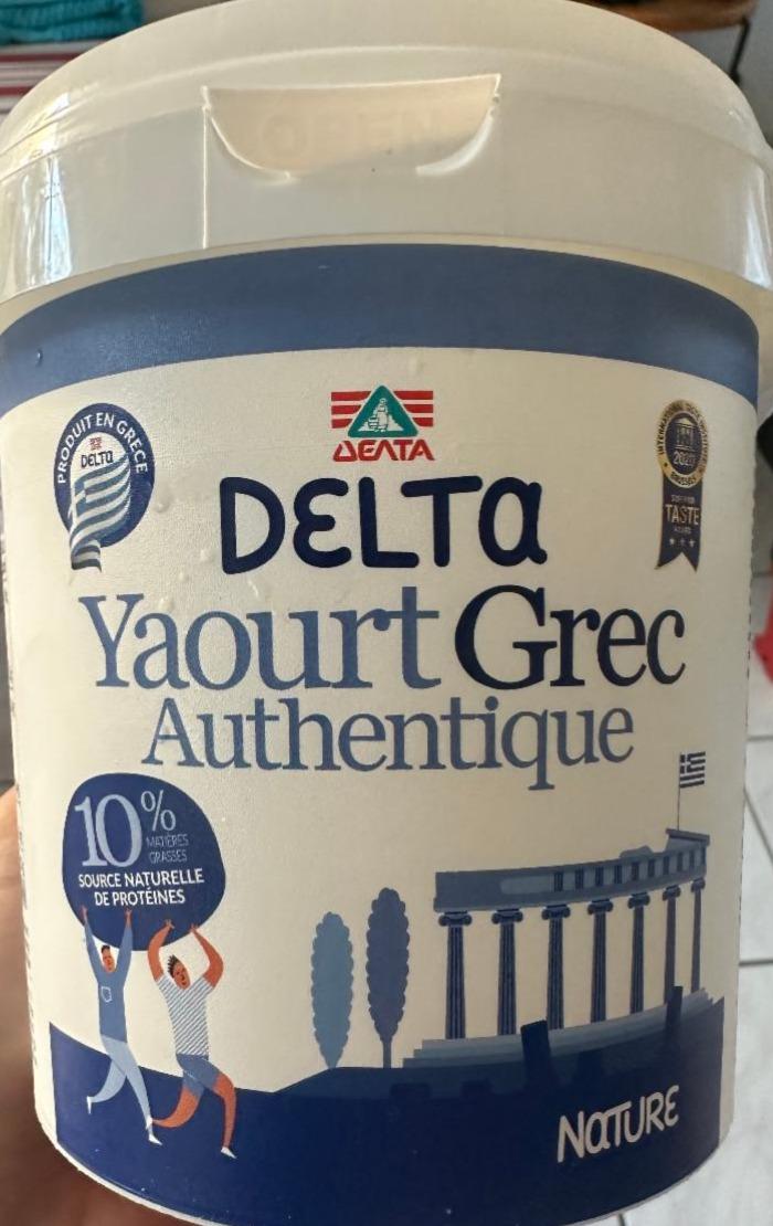 Фото - Yaourt grec authentique 10% Delta