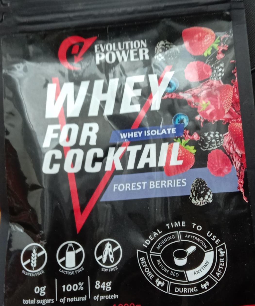 Фото - Протеин Whey For Cocktail Evolution Power