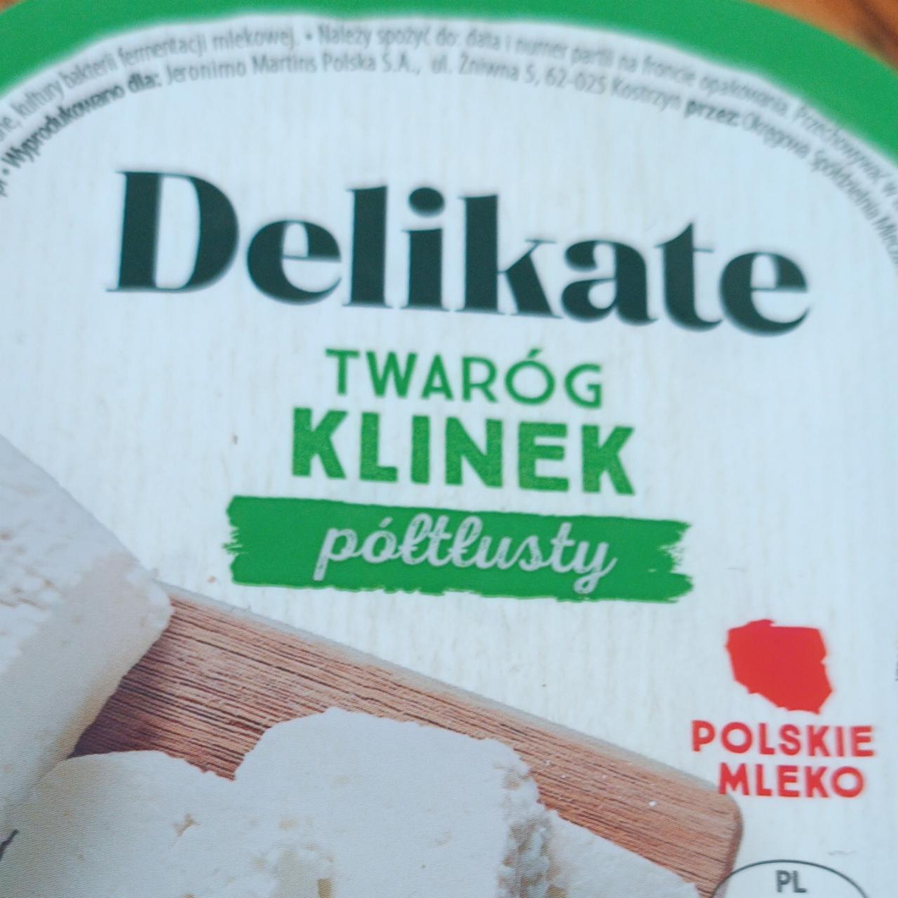 Фото - Twaròg klinek pòłtłusty Delikate